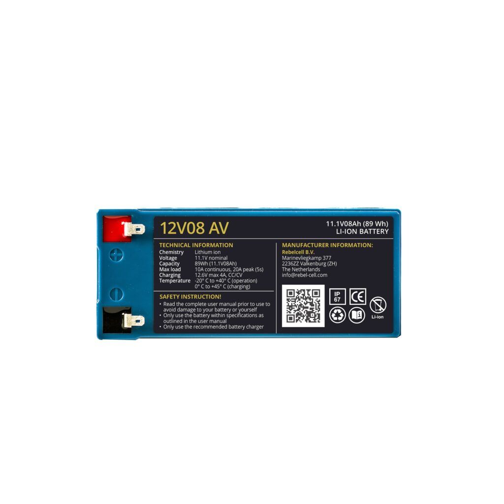 Baterie litiu 12V08 AV – NOU 3