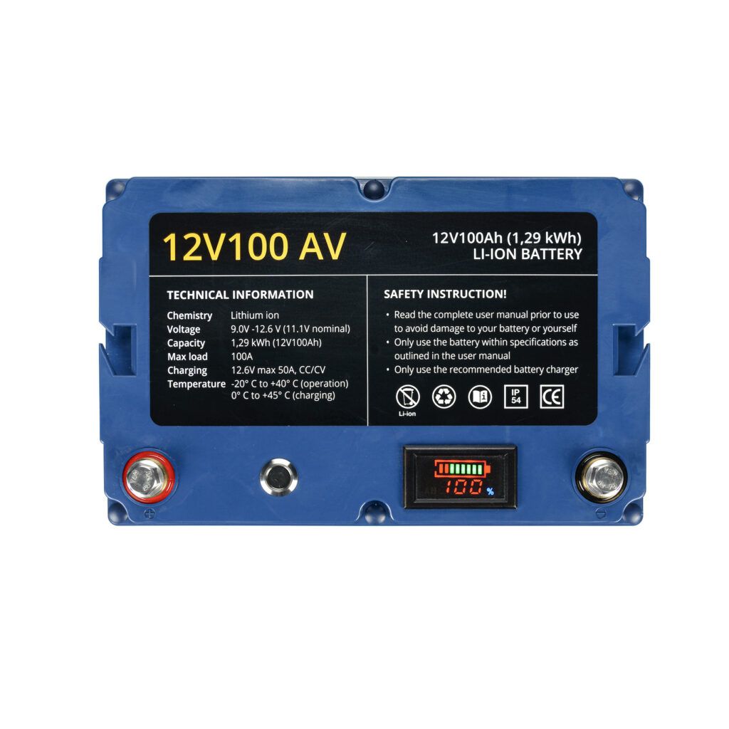 Baterie litiu 12V100 AV 2