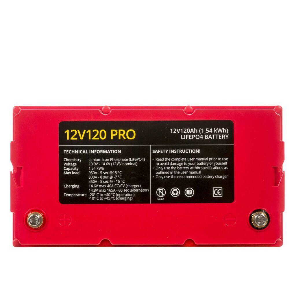 Baterie 12V120 PRO LiFePO4 3