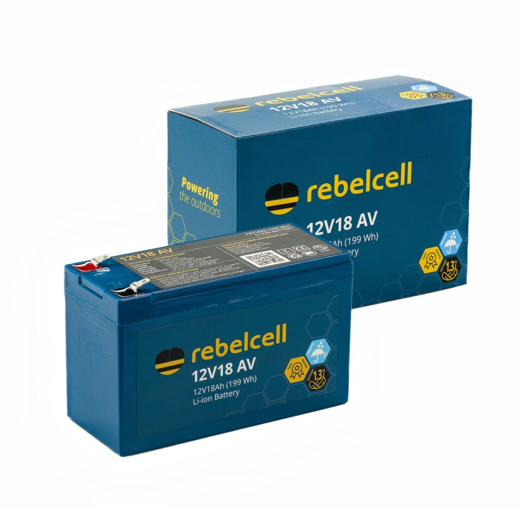 Baterie litiu 12V18 AV (Model 2025) 2