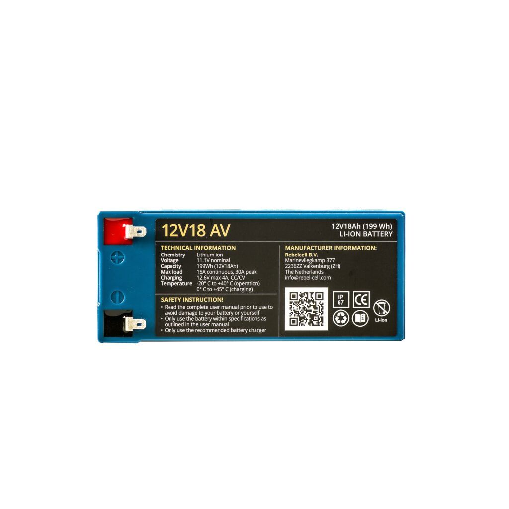 Baterie litiu 12V18 AV (Model 2025) 4