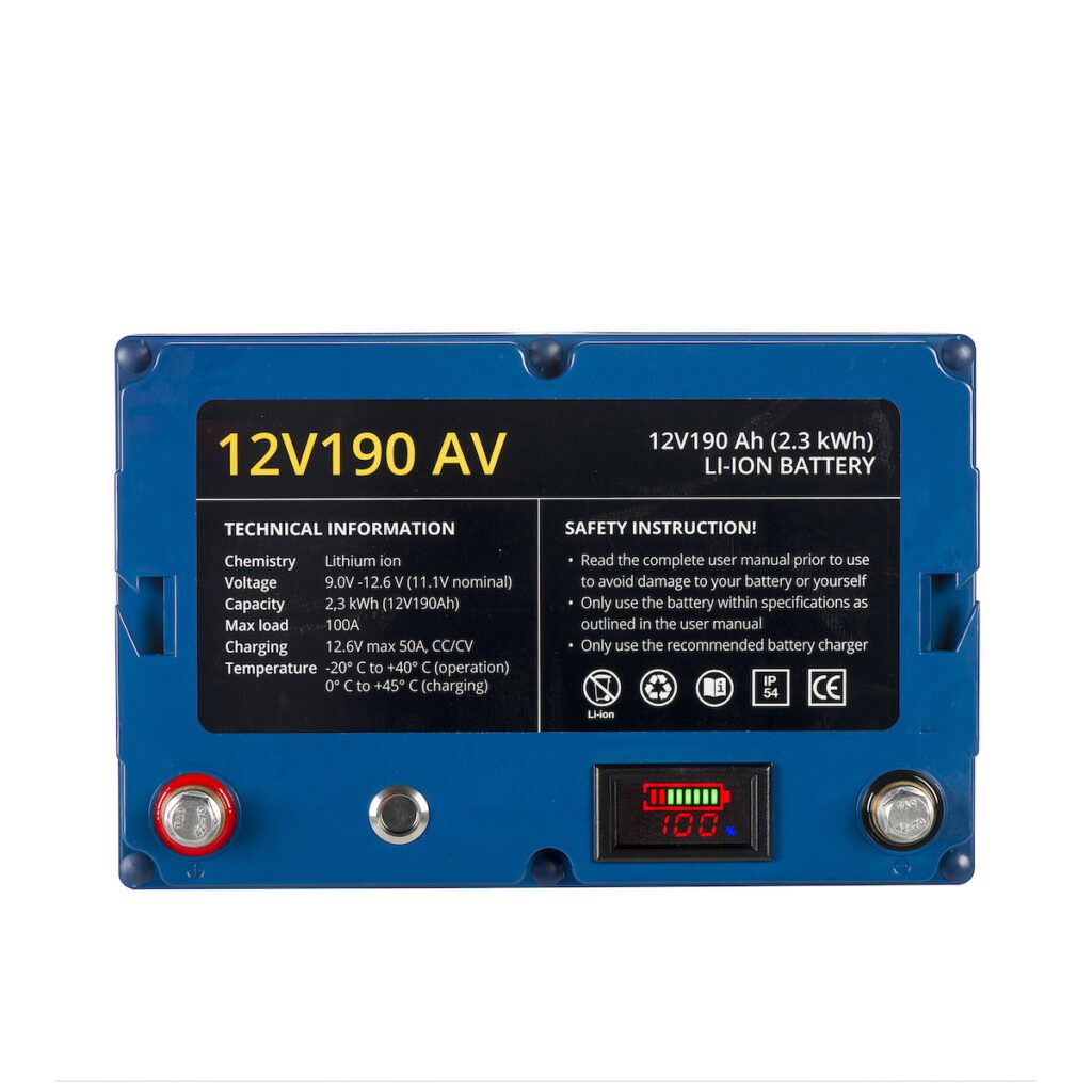 Baterie litiu 12V190 AV 2