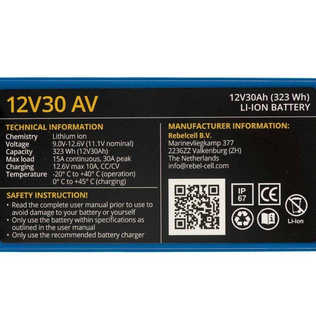 Baterie litiu 12V30 AV (Model 2025) 5