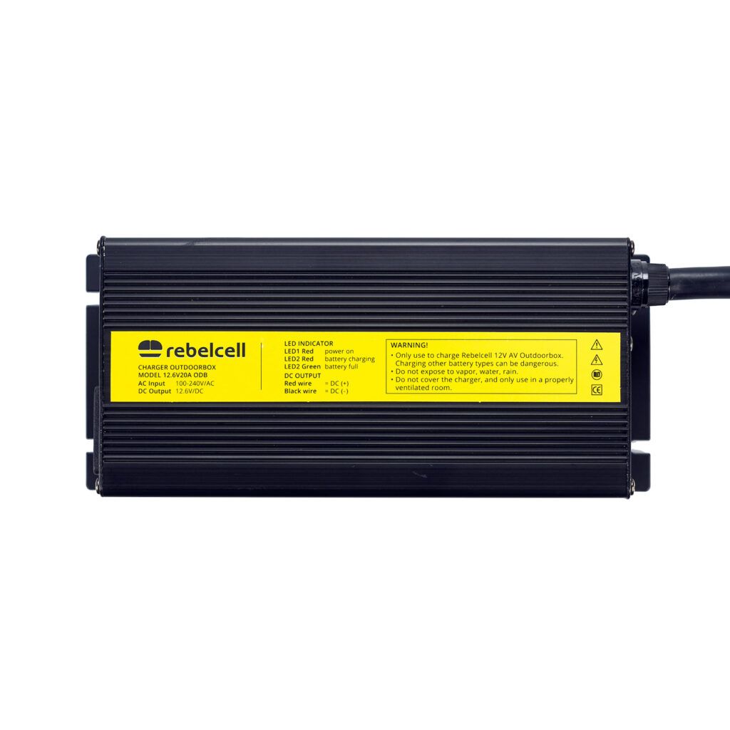 Încărcător litiu 12.6V20A pentru Outdoorbox 3
