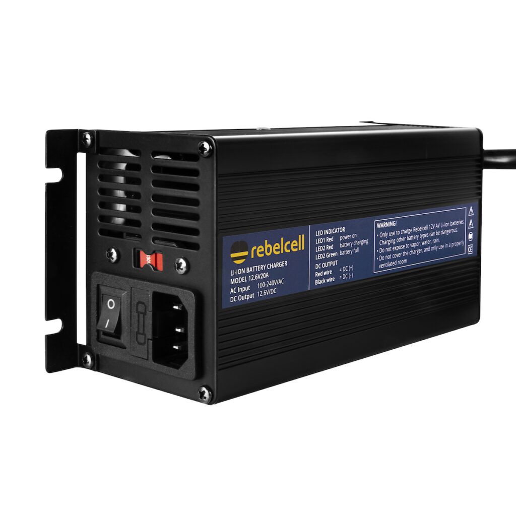 Încărcător litiu 12.6V20A 2
