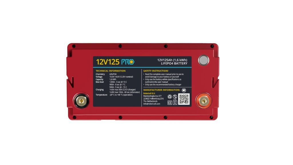 Baterie 12V125 PRO LiFePO4 3