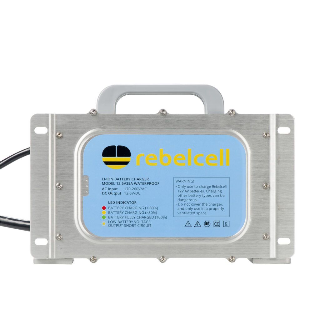 Încărcător litiu 12.6V35A rezistent la apă (IP65) 4